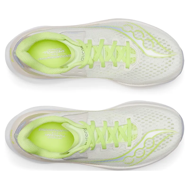 Saucony Endorphin Azura Women's Running Shoes - Ivory/Tart-5