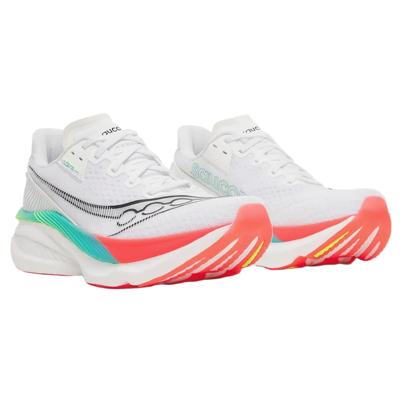 Saucony Endorphin Azura Men's Running Shoes in White/Multi-4