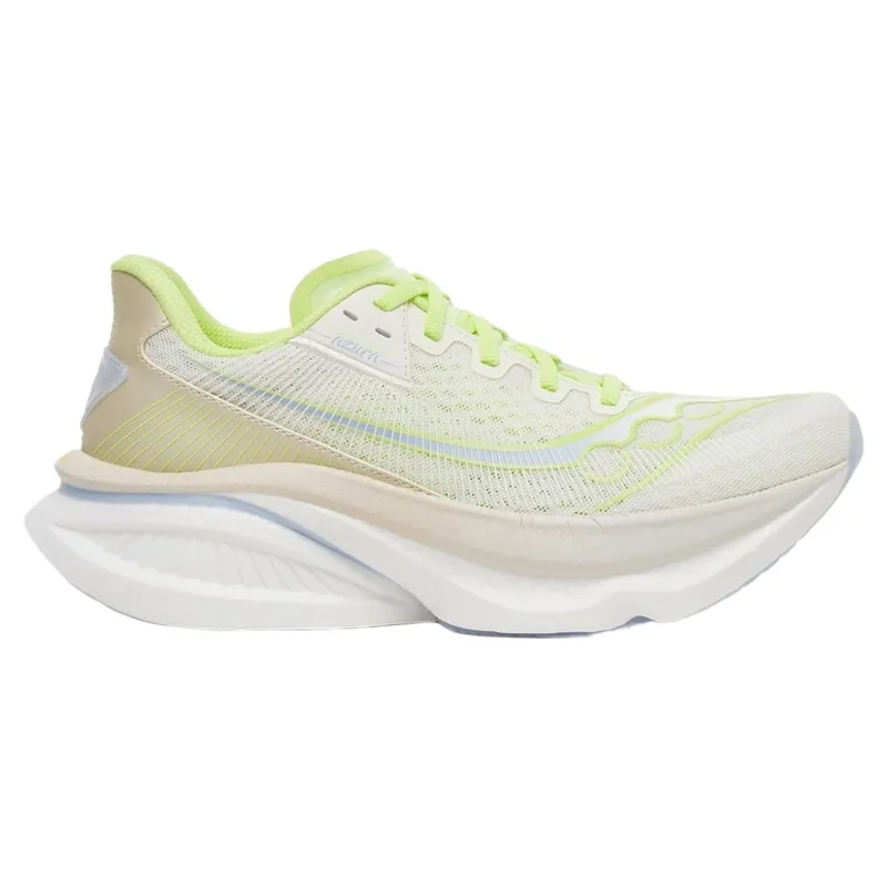 Saucony Endorphin Azura Women's Running Shoes in Ivory/Tart