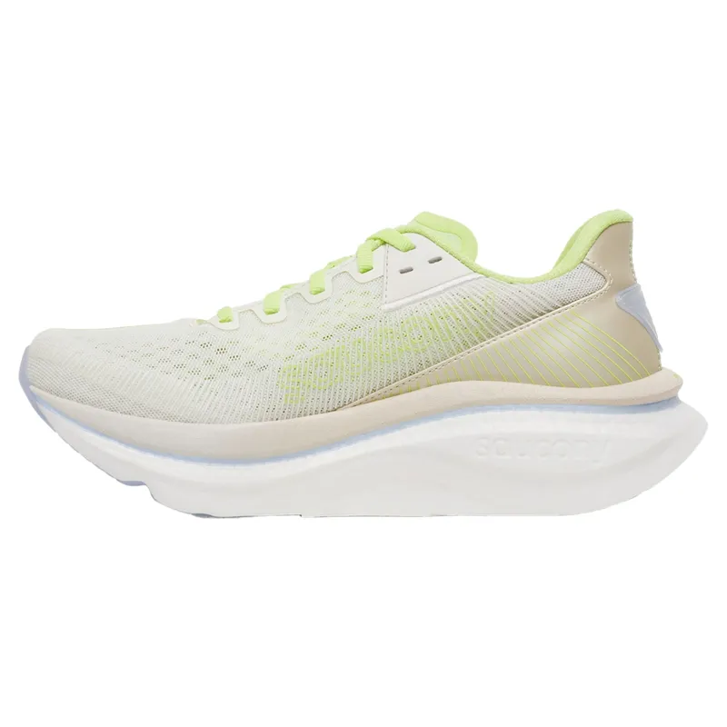 Saucony Endorphin Azura Women's Running Shoes in Ivory/Tart-3