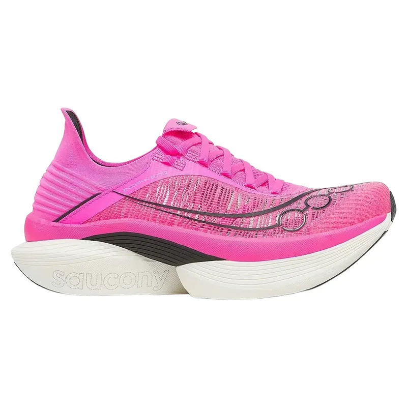 Saucony Endorphin Elite 2 Unisex Running Shoes - Shock/Black