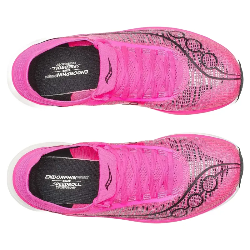 Saucony Endorphin Elite 2 Unisex Running Shoes - Shock/Black-3