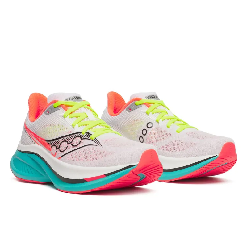 Saucony Endorphin Speed 5 Women's Running Shoes - White/Mutant-1