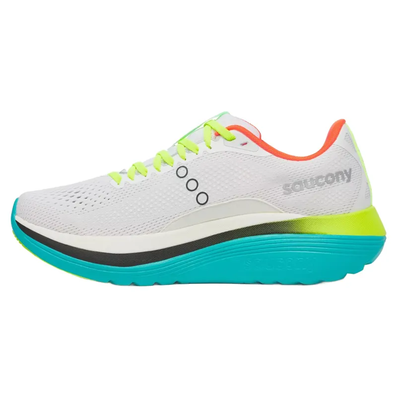 Saucony Endorphin Trainer Men's Running Shoes - White/Mutant-1