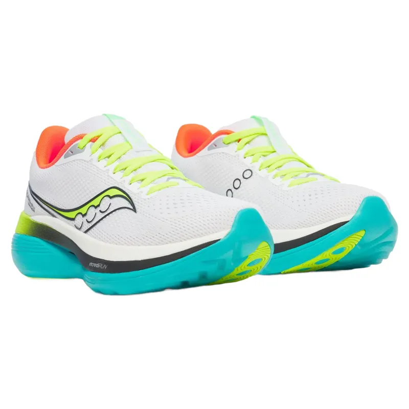 Saucony Endorphin Trainer Women's Running Shoes - White/Mutant-2