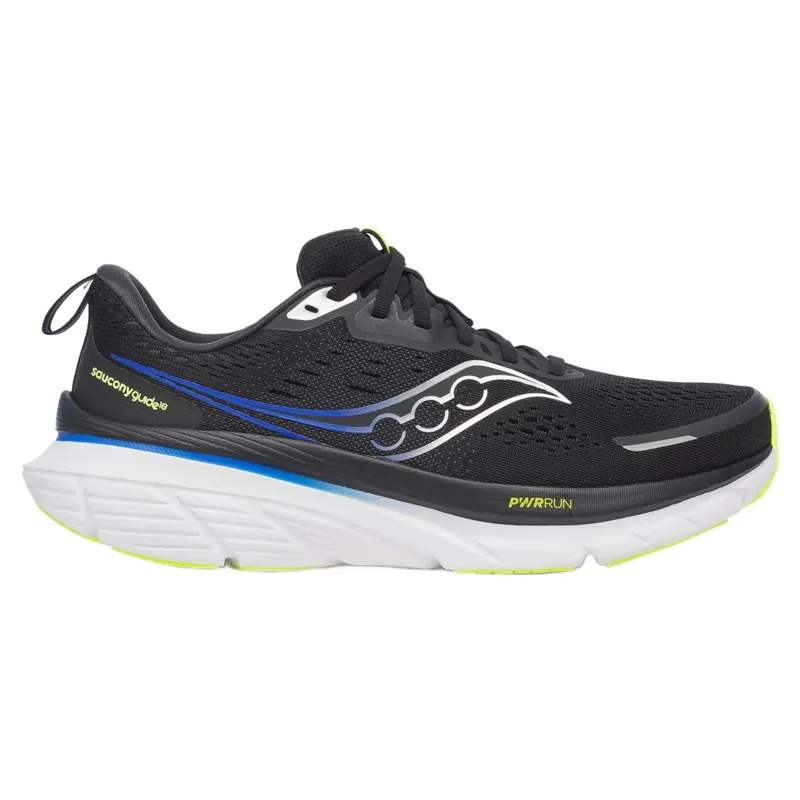 Saucony Guide 18 Men's Running Shoes - Black/Lapis