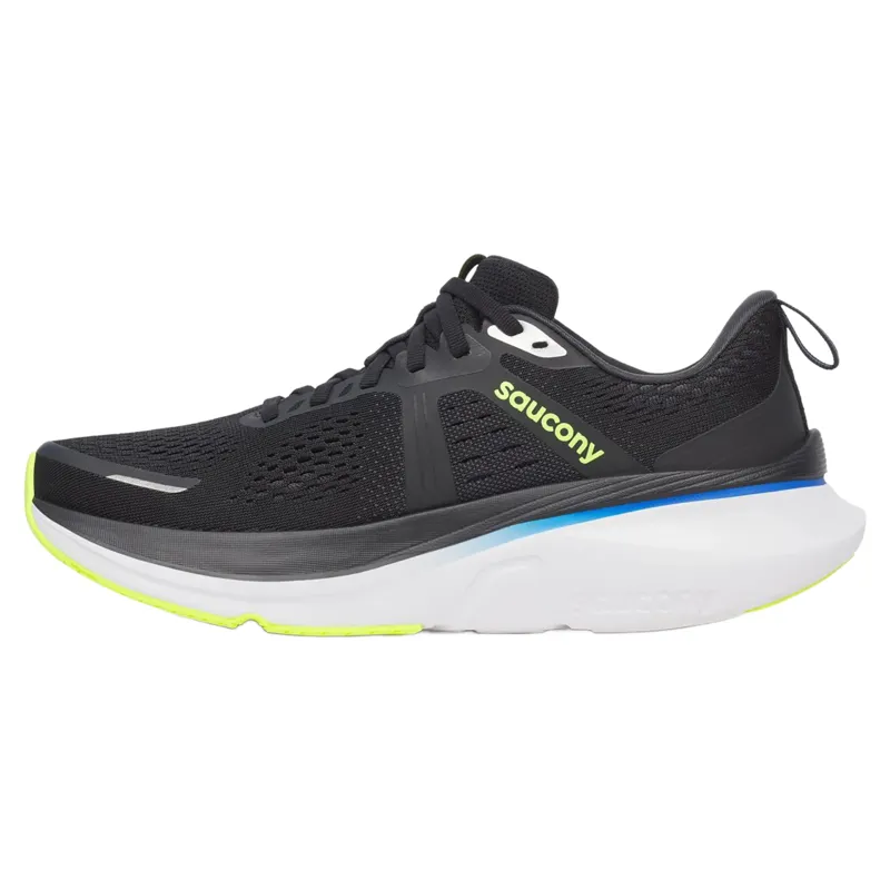 Saucony Guide 18 Men's Running Shoes - Black/Lapis-2