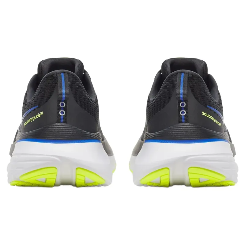 Saucony Guide 18 Men's Running Shoes - Black/Lapis-3