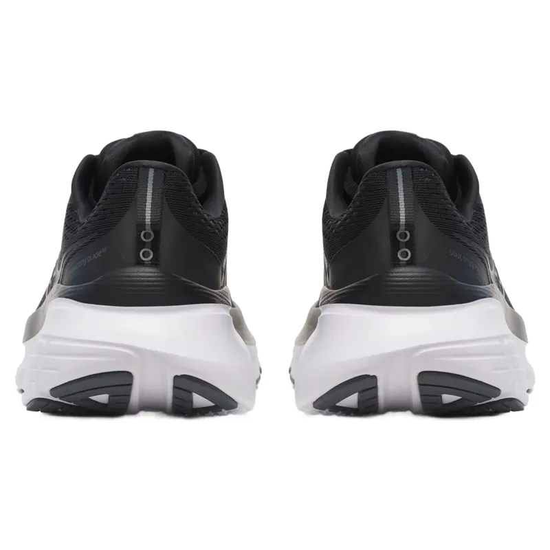 Saucony Guide 18 Wide Women's Running Shoes - Black/White-3