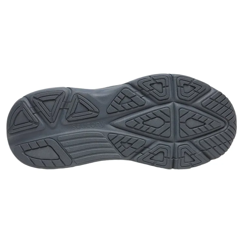 Saucony Guide 19 Men's Running Shoes in White/Shadow-5