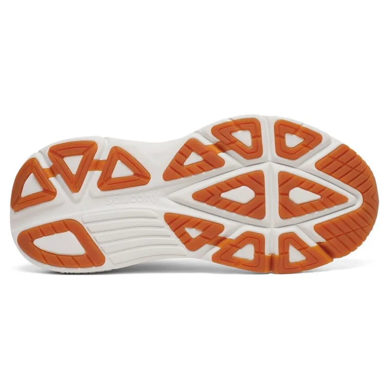 Saucony Guide 19 Women's Running Shoes - White/Gum-5
