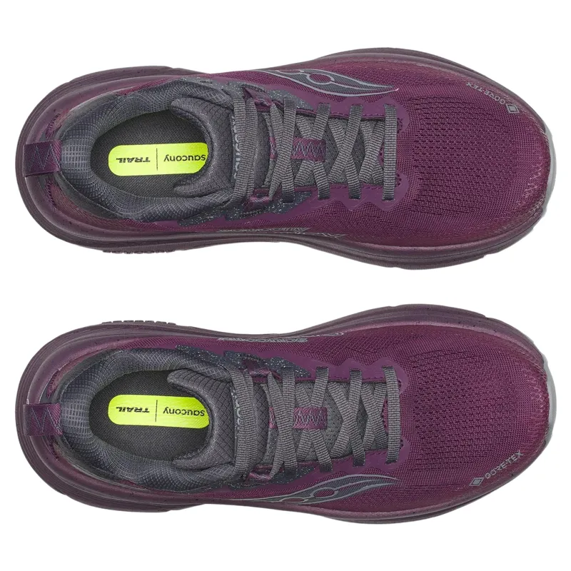 Saucony Guide TR GTX Women's Trail Running Shoes - Eggplant-4