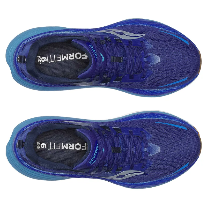 Saucony Hurricane 24 Men's Running Shoes - Azurite-3