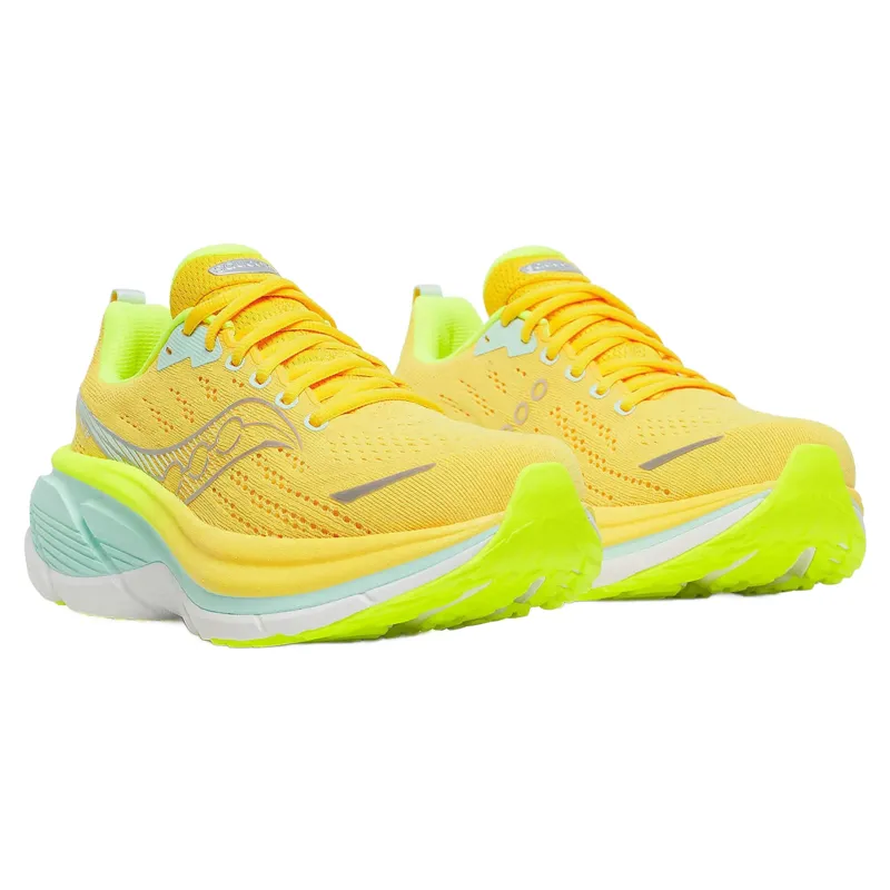 Saucony Hurricane 25 Women's Running Shoes - Sunrise/Citron-2