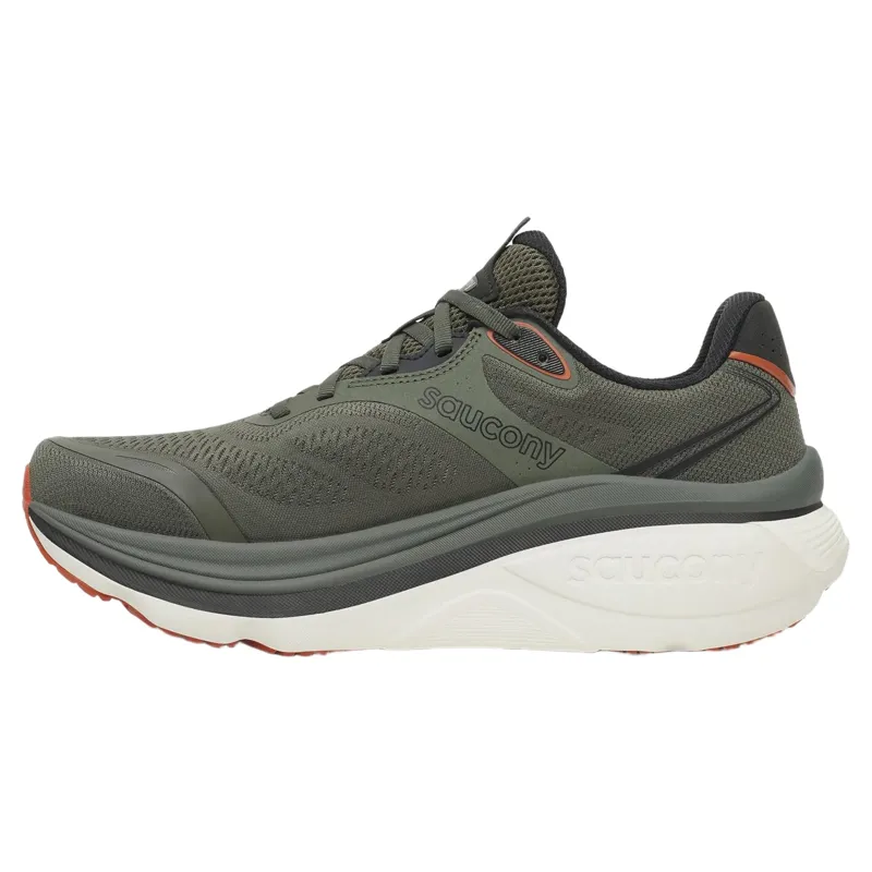 Saucony Hurricane 26 Men's Running Shoes - Fatigue/Black-1