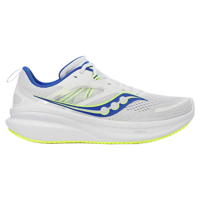 Saucony Omni 22 Men's Running Shoes - White/Lapis