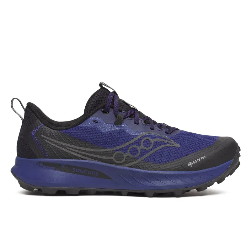 Saucony Peregrine 15 GTX Men's Running Shoes - Regal/Black