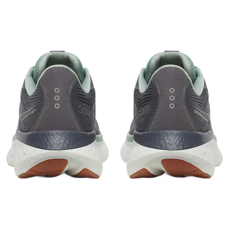 Saucony Ride 18 Men's Running Shoes - Carbon/Iceberg-3