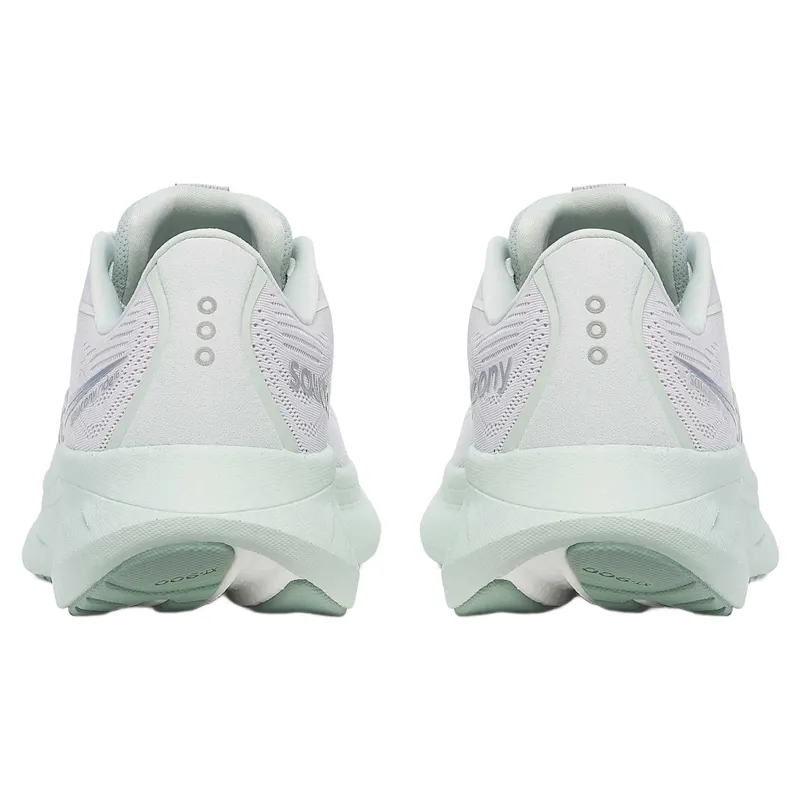 Saucony Ride 18 Women's Running Shoes - Fog/Mist-3
