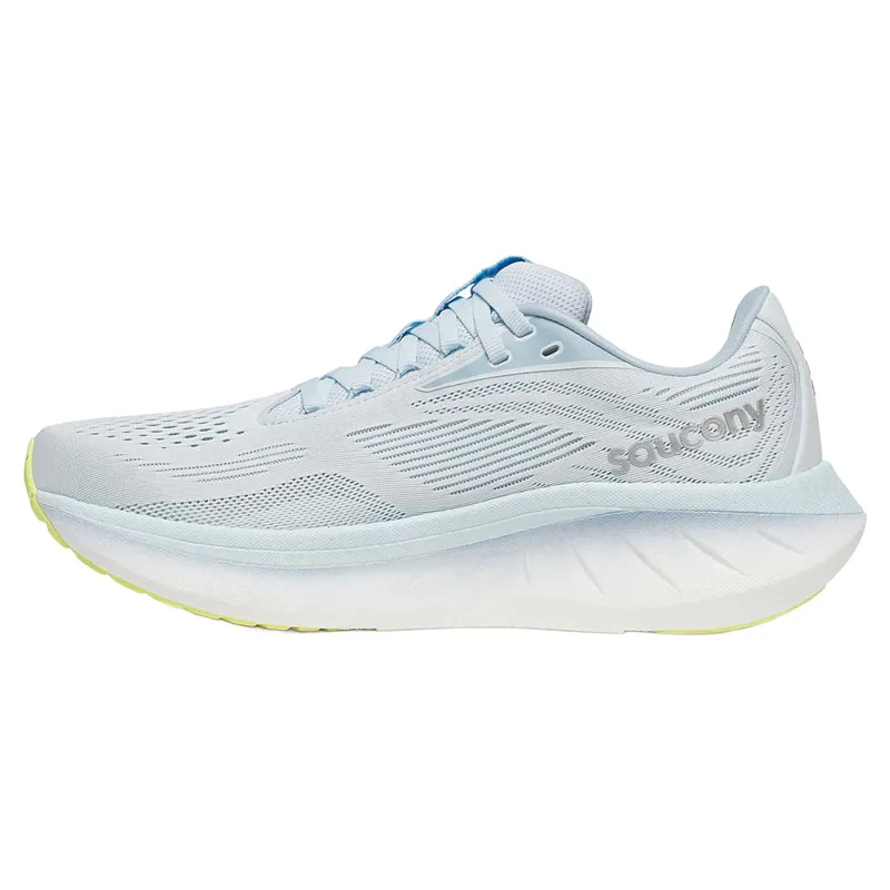 Saucony Ride 18 Women's Running Shoes - Ice Melt/Dream-1