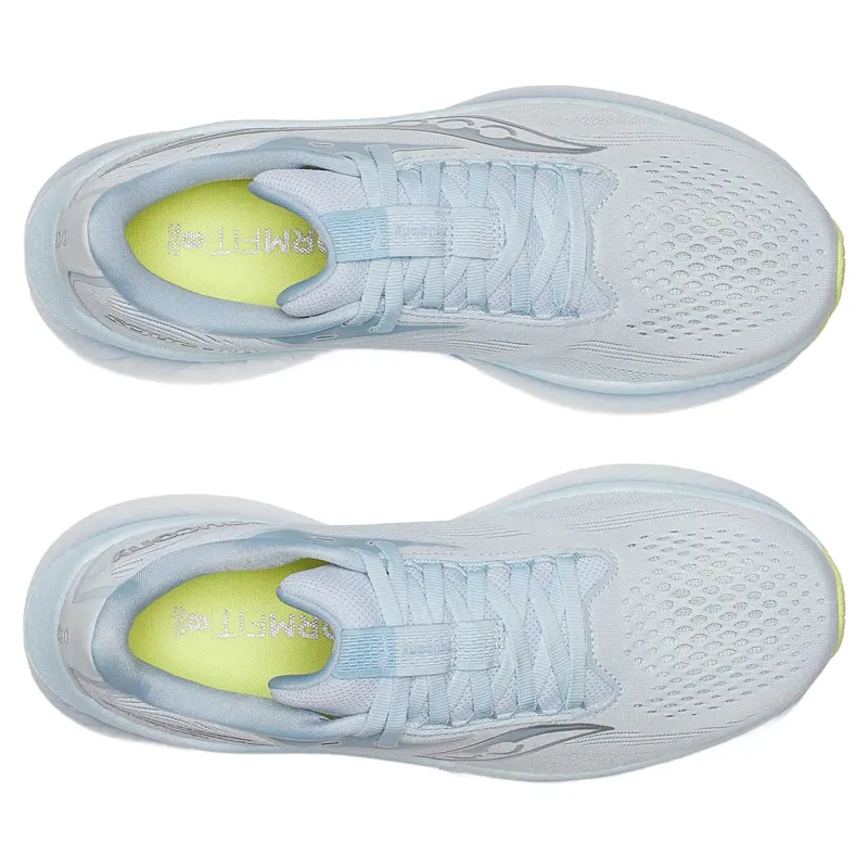 Saucony Ride 18 Women's Running Shoes - Ice Melt/Dream-4