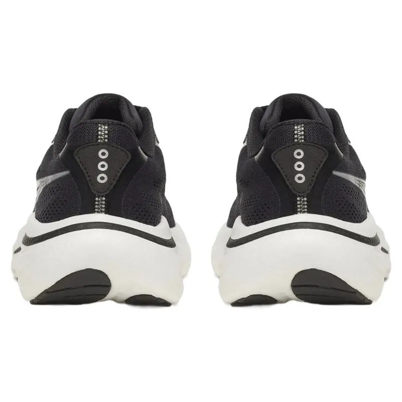 Saucony Ride 19 Wide Women's Running Shoes - Black/Silver-4