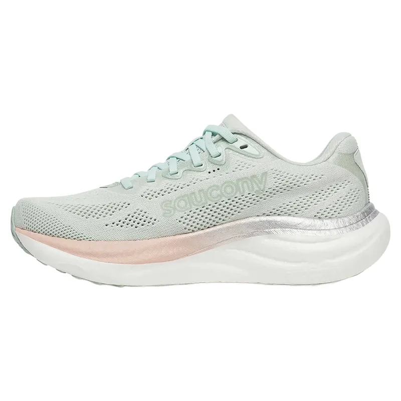Saucony Ride 19 Women's Running Shoes - Mist/Cameo-1
