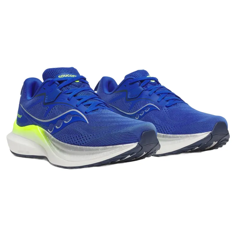 Saucony Tempus 2 Men's Running Shoes - Lapis/White-1