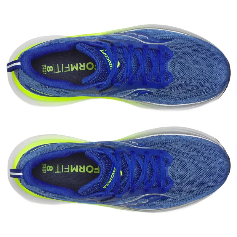 Saucony Tempus 2 Men's Running Shoes - Lapis/White-4