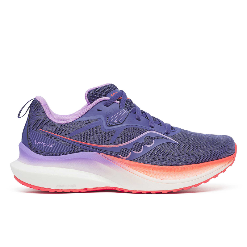 Saucony Tempus 2 Women's Running Shoes - Marine/Crocus