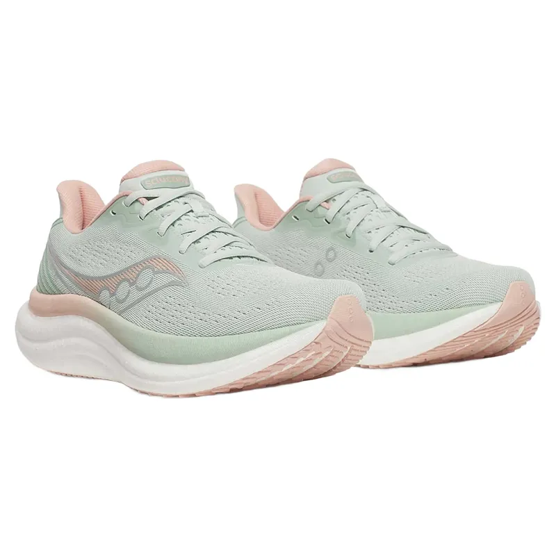 Saucony Triumph 23 Women's Running Shoes - Mist/Cameo-2