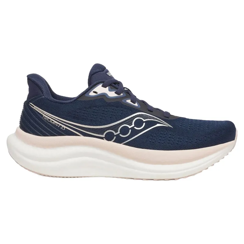Saucony Triumph 23 Women's Running Shoes - Navy/Cameo