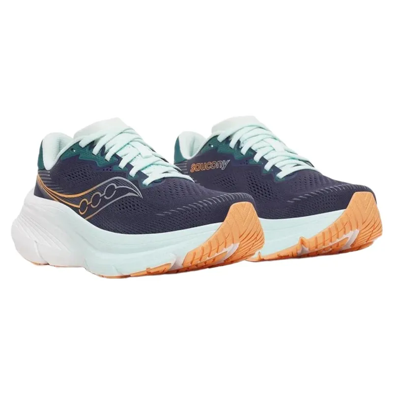 Saucony Guide 19 Women's Running Shoes - Naval/Spa-2