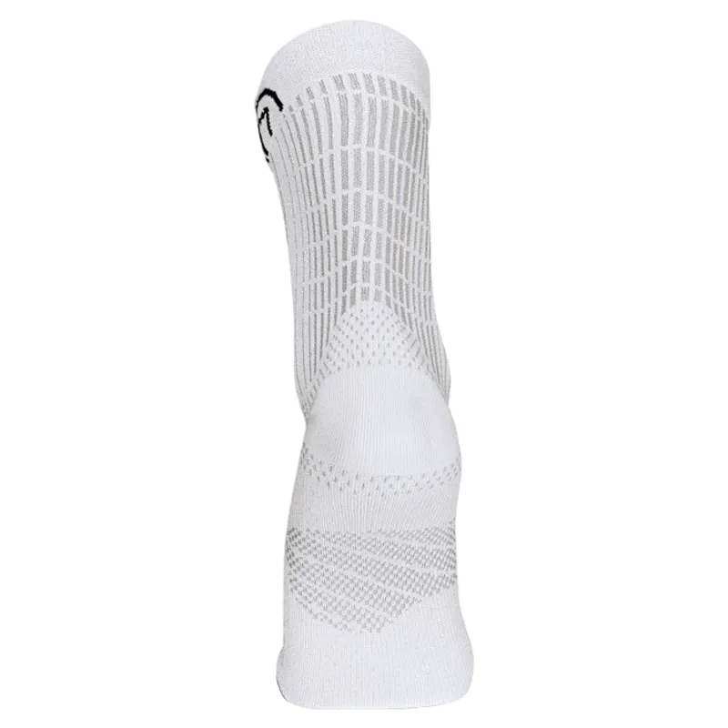 Sidas Run Anatomic Crew Running Socks - White - UK 4-5-2