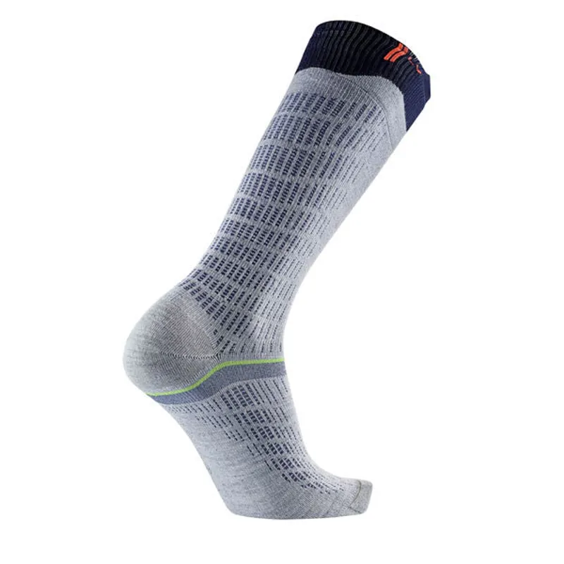 Sidas Ski Merino Performance Socks in White/Blue-1