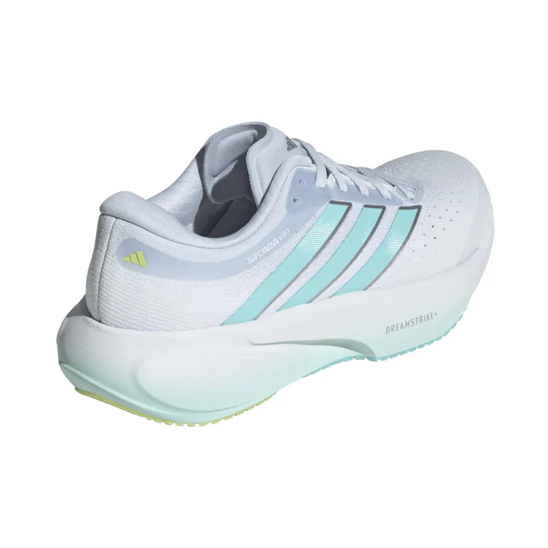 Adidas Supernova Rise 3 Women's Running Shoes - Halo Blue/Aqua/Lime-3
