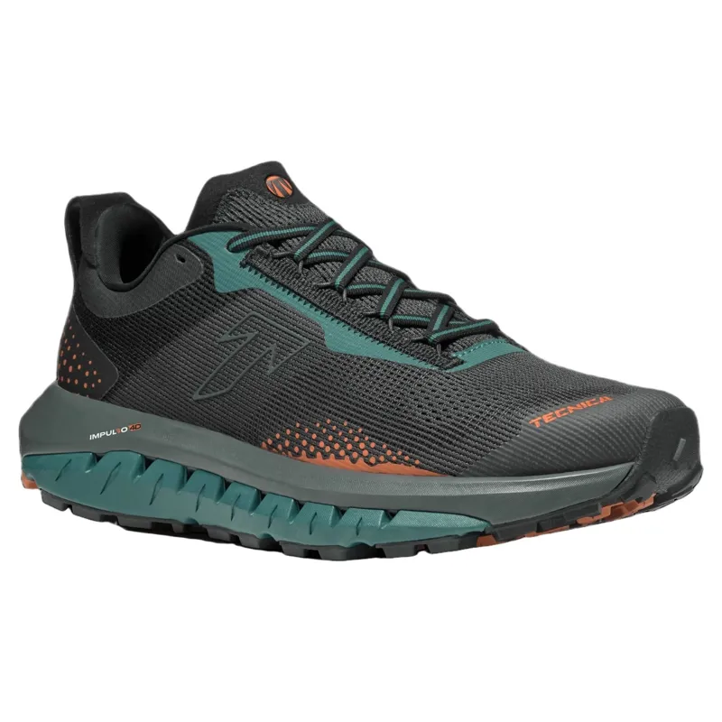 Tecnica Pyrox Hybrid MS Men's Trail Running Shoes - Black/Orange-2
