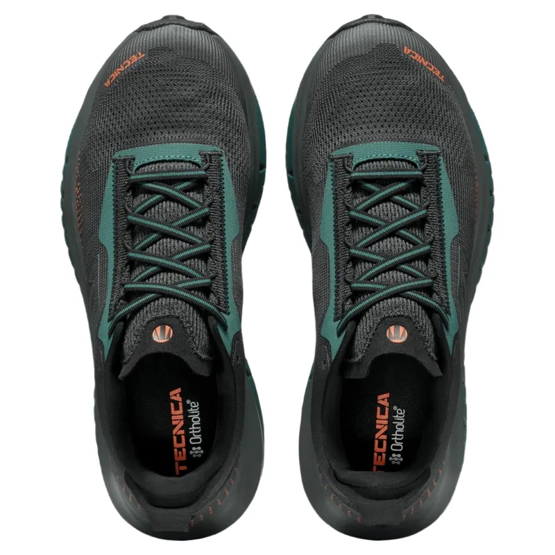 Tecnica Pyrox Hybrid MS Men's Trail Running Shoes - Black/Orange-4