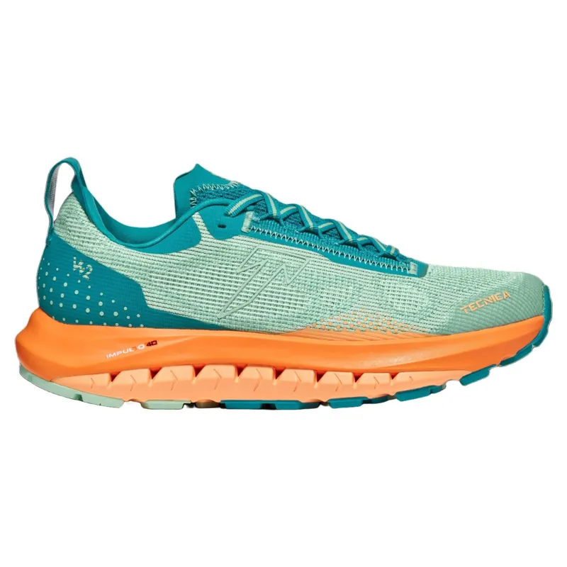 Tecnica Pyrox Hybrid WS Women's Trail Running Shoes - Grey/Green