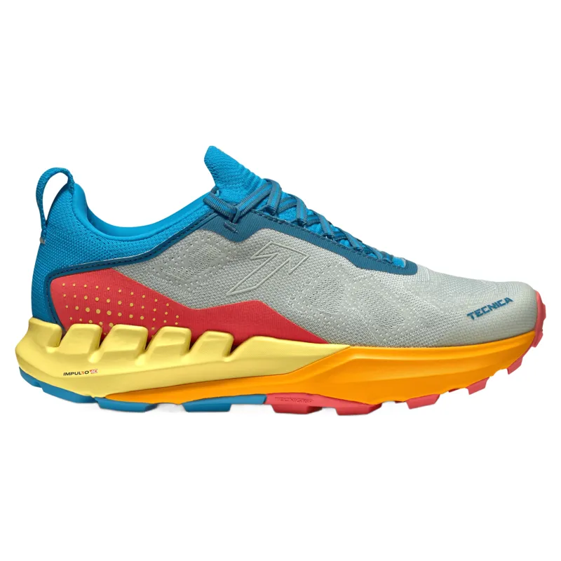 Tecnica Pyrox Xplore Men's Trail Running Shoes - Ice Grey/Blue