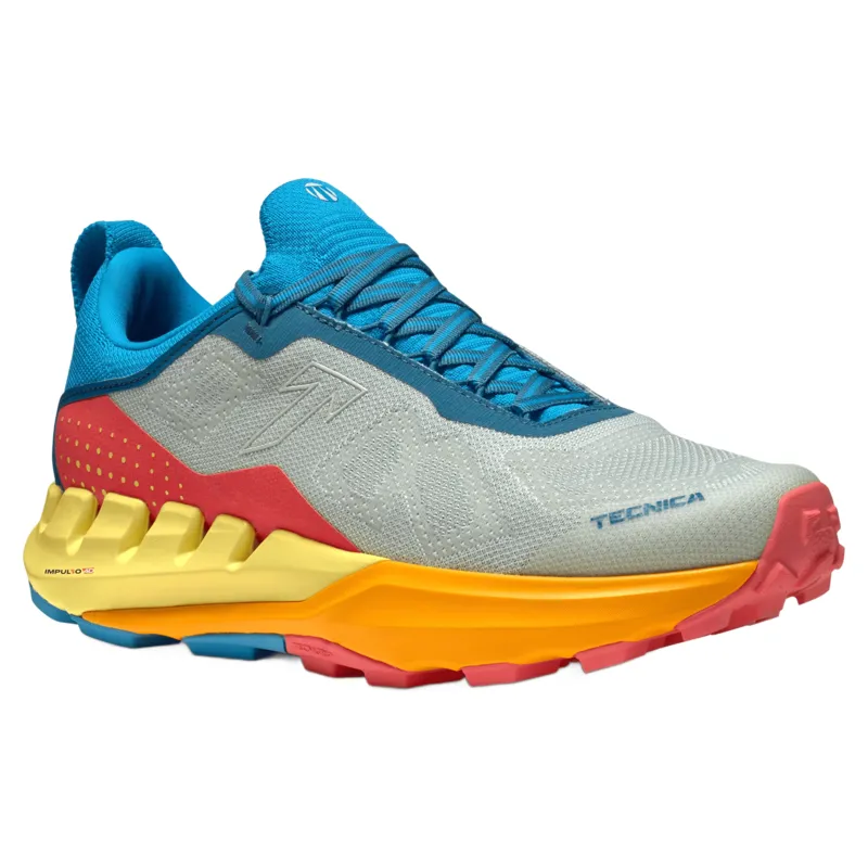 Tecnica Pyrox Xplore Men's Trail Running Shoes - Ice Grey/Blue-2