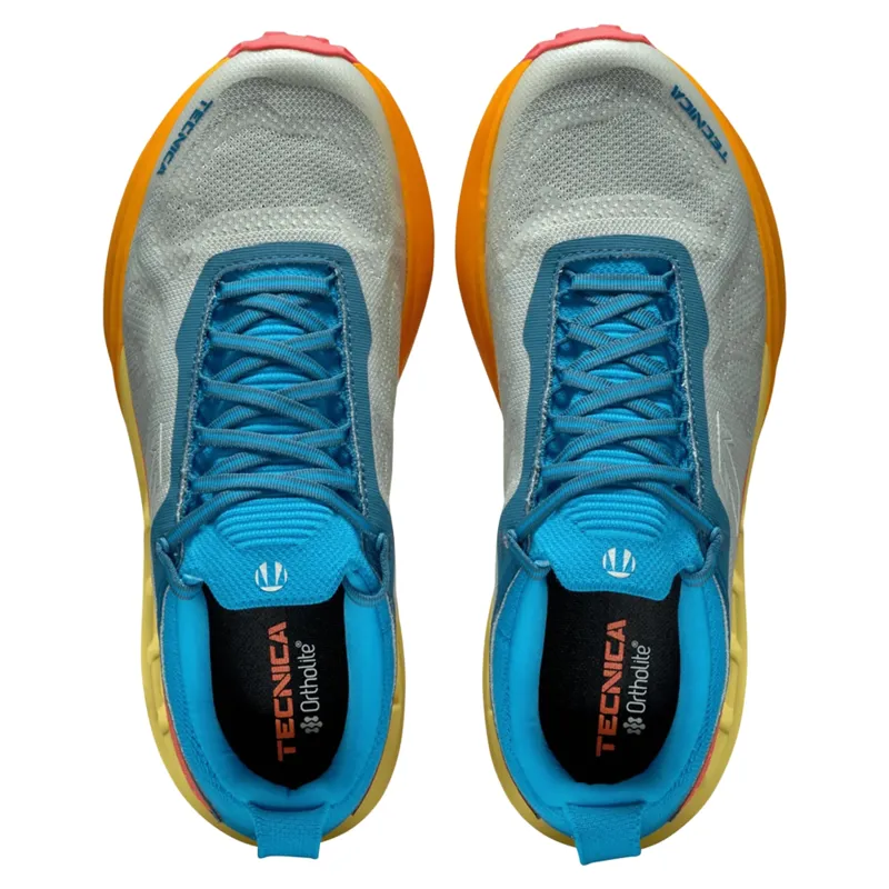 Tecnica Pyrox Xplore Men's Trail Running Shoes - Ice Grey/Blue-5