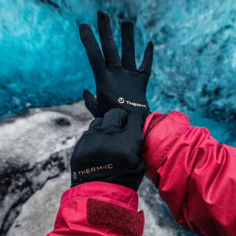 Thermic Active Light Tech Gloves in Black-2