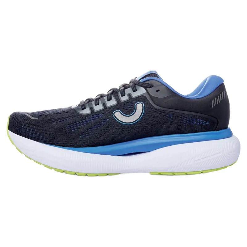 True Motion U-TECH Aion 3 Men's Running Shoes in Black/Blue/Acid Lime-1
