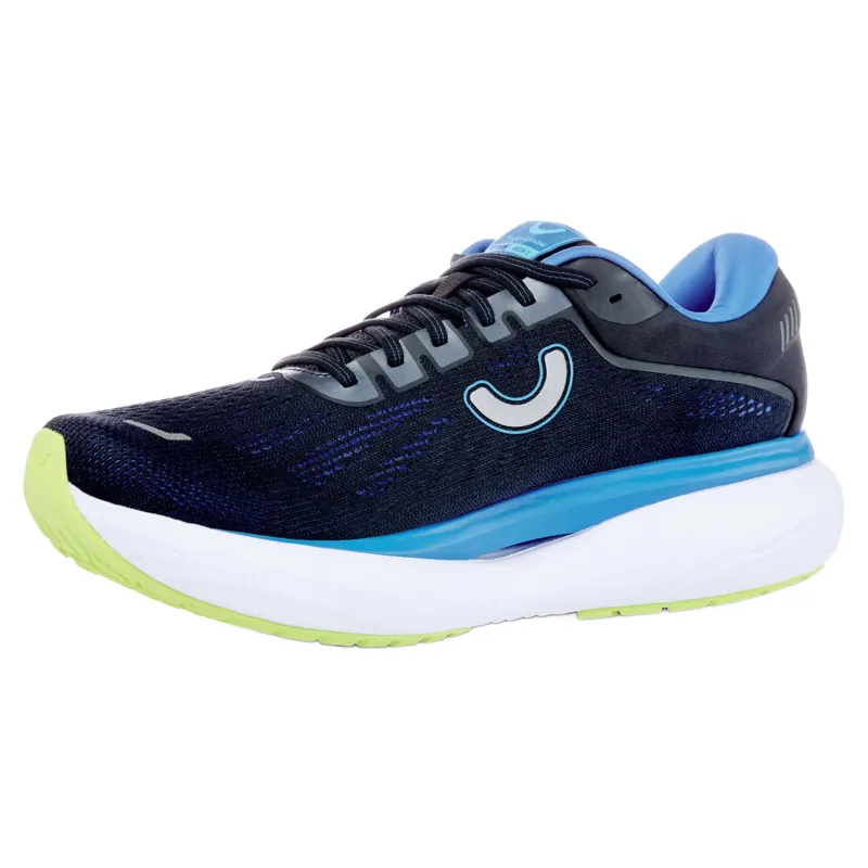 True Motion U-TECH Aion 3 Men's Running Shoes in Black/Blue/Acid Lime-2