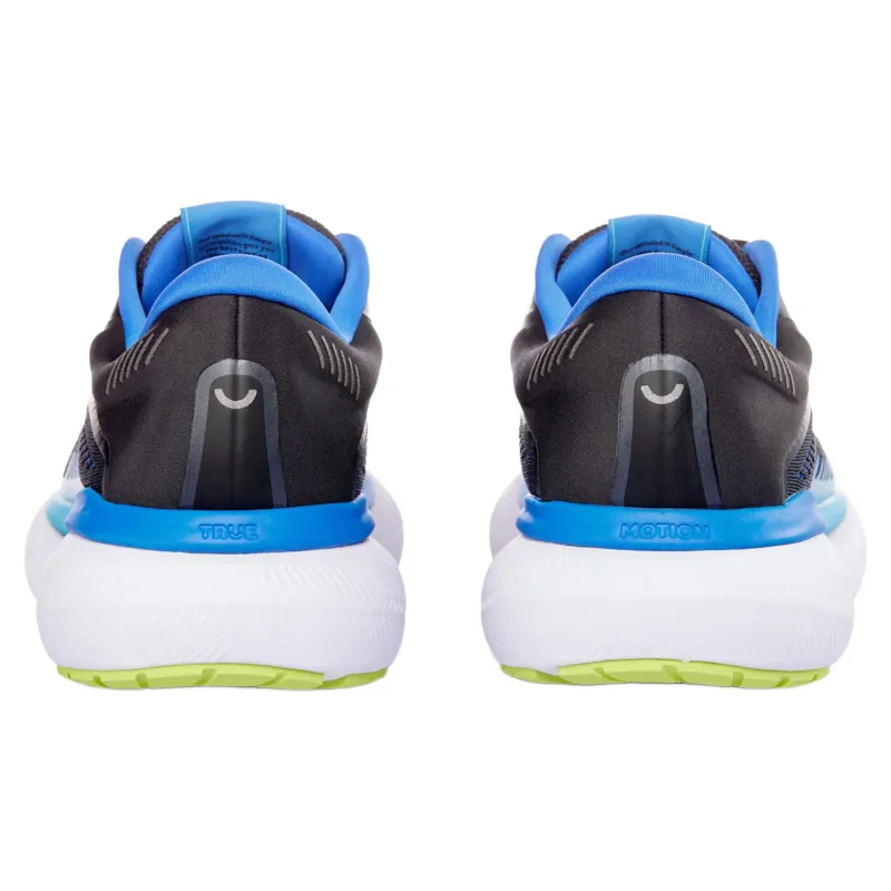 True Motion U-TECH Aion 3 Men's Running Shoes in Black/Blue/Acid Lime-3