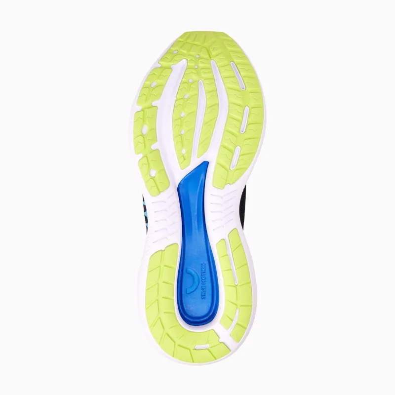 True Motion U-TECH Aion 3 Men's Running Shoes in Black/Blue/Acid Lime-6
