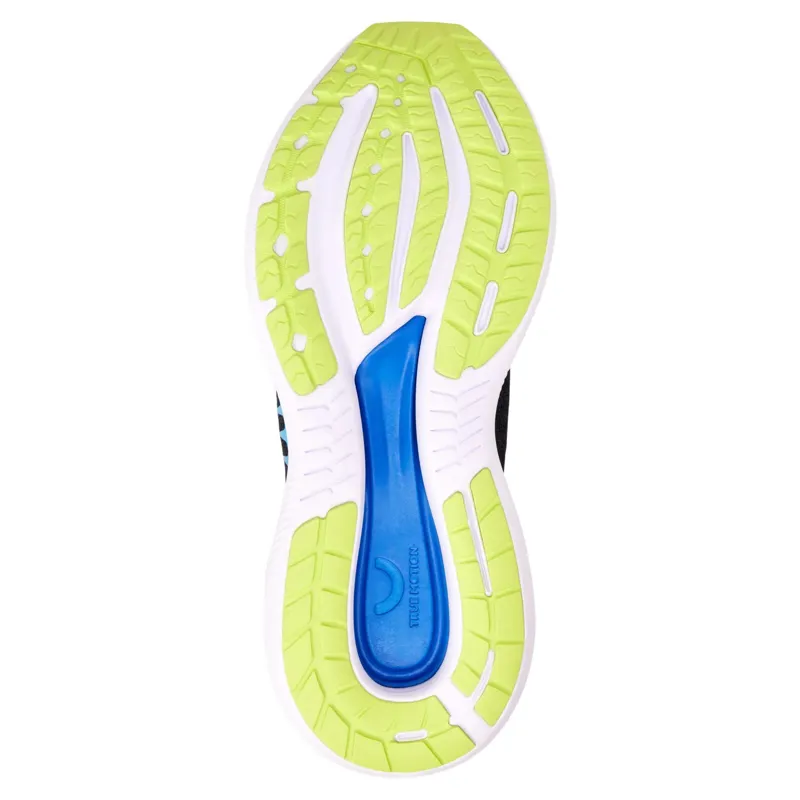 True Motion U-TECH Aion 3 Men's Running Shoes in Black/Blue/Acid Lime-6