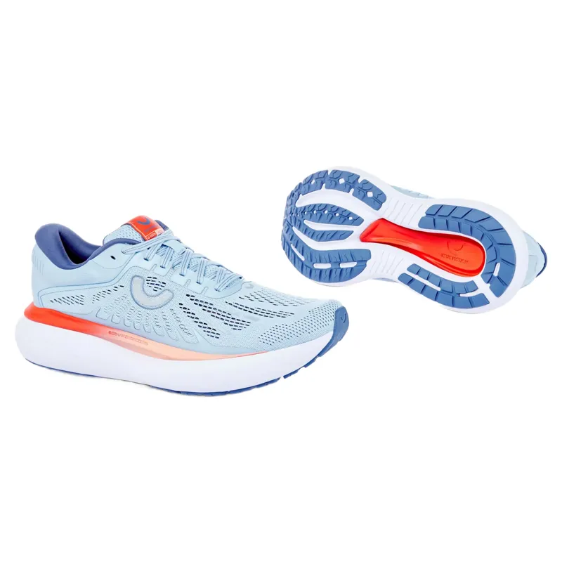 True Motion U-TECH Aion 3 Women's Running Shoes - Blue/Blue/Grenadine-3