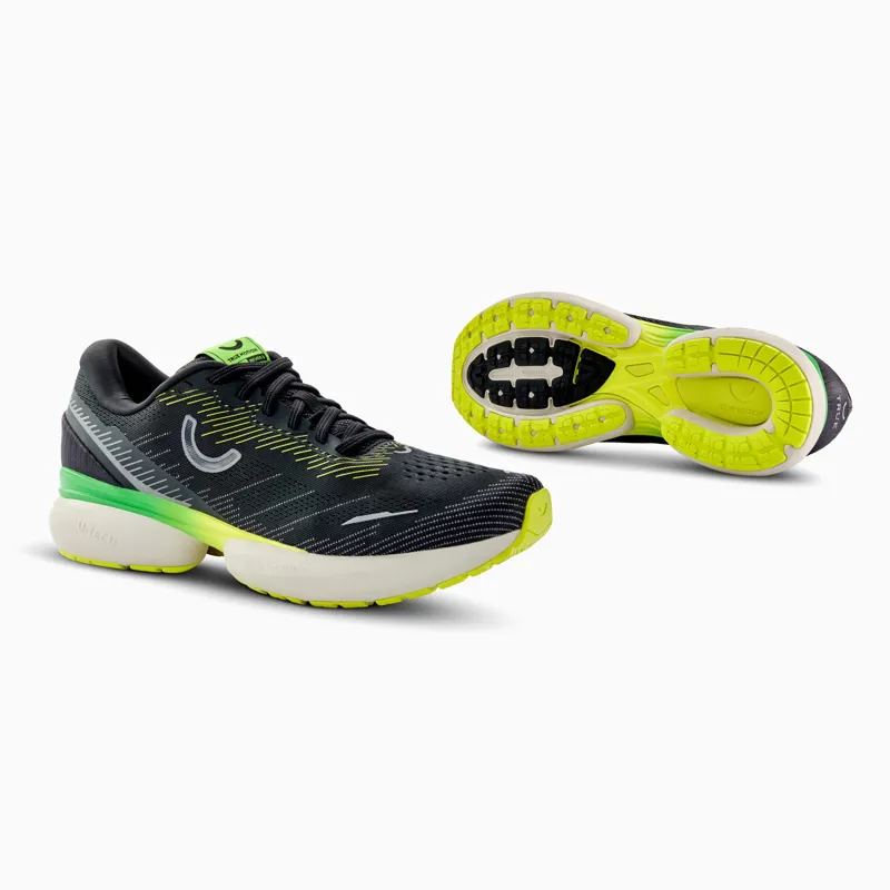 True Motion U-TECH Nevos 3 Men's Running Shoes - Black/Asphalt-3
